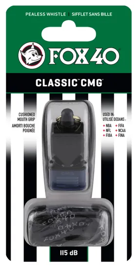 Fox40 Classic CMG Whistle with Wrist Lanyard